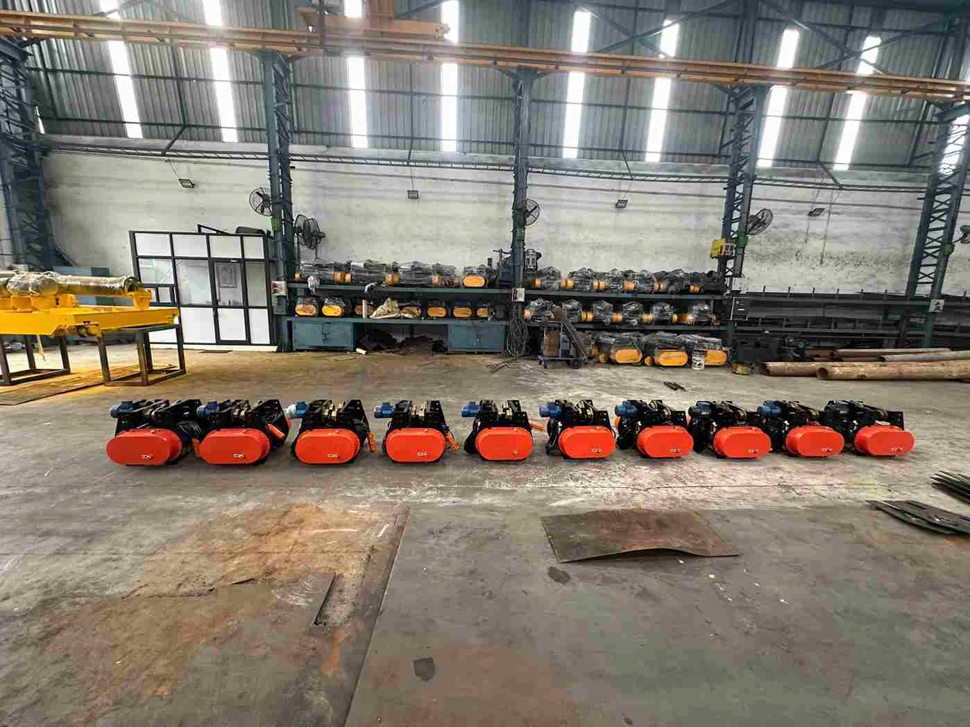 Wire rope hoist supply in power plants