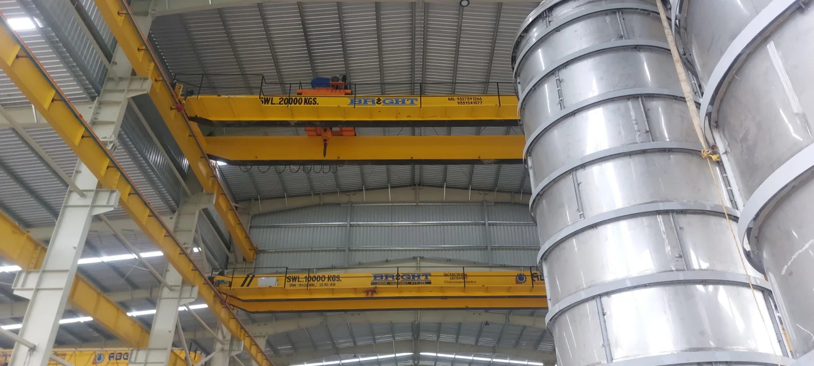 DG EOT crane Bright Crane Equipment
