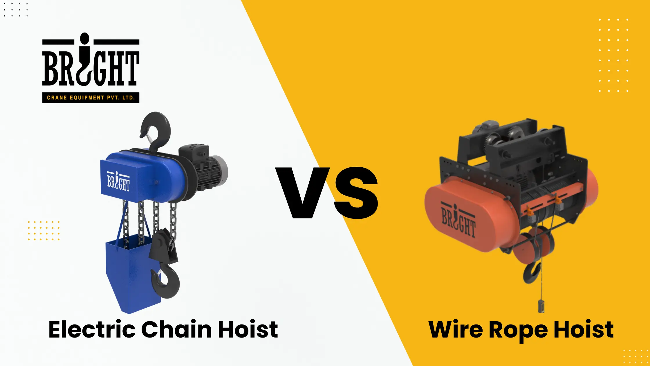Electric Chain Hoist vs. Wire Rope Hoist: Which Option Is Right for Your Business?