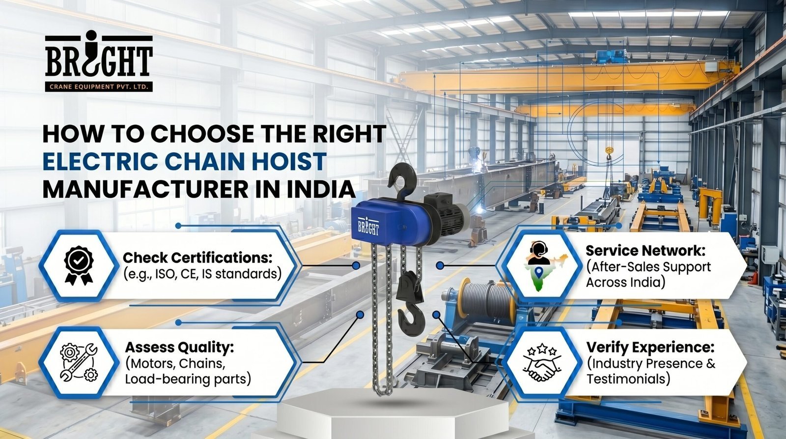 How to Choose Electric Chain Hoist Manufacturer India